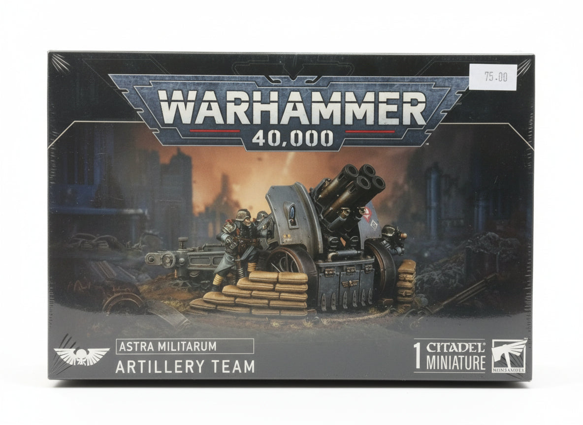 Warhammer Astra Militarum Artillery Team - WiredVillage Games - Games Workshop