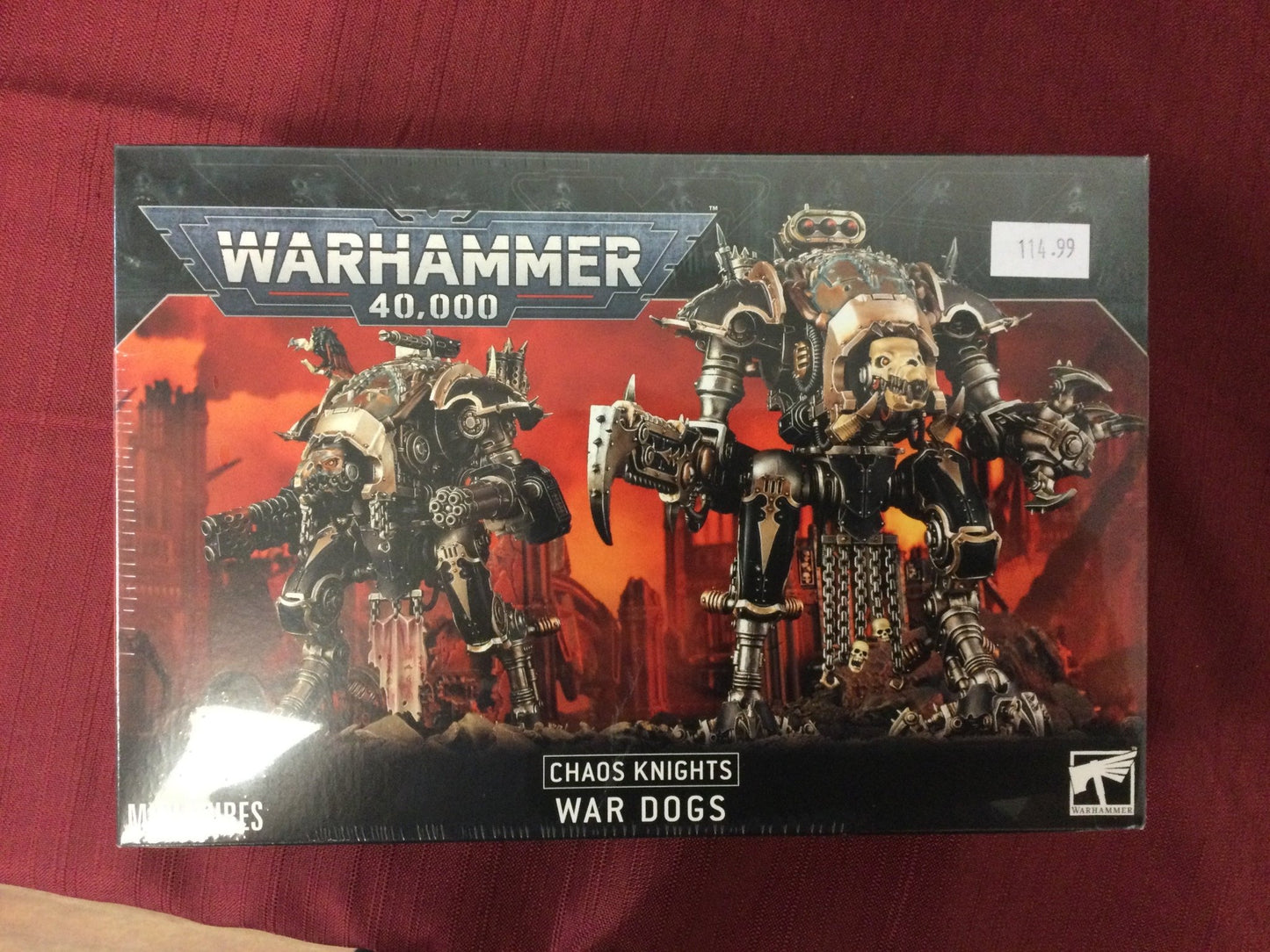 Warhammer 40k Chaos Knights: War Dogs - WiredVillage Games - Games Workshop WiredVillage Games