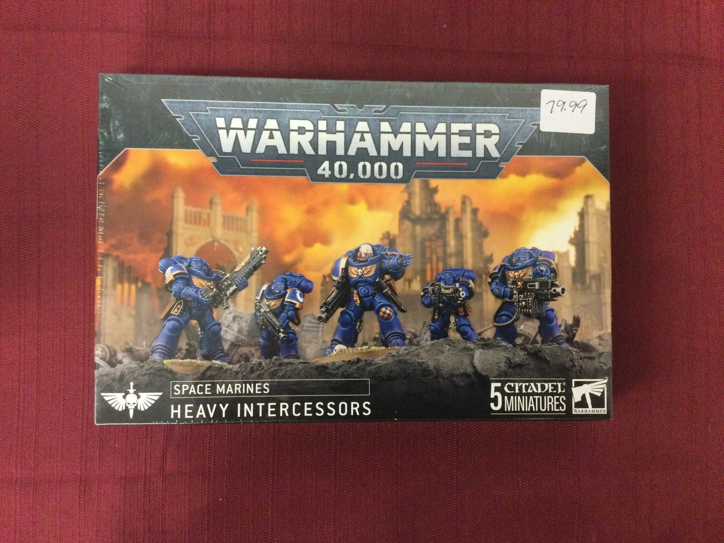 Warhammer 40k Space Marines: Heavy Intercessors - WiredVillage Games - Games Workshop WiredVillage Games