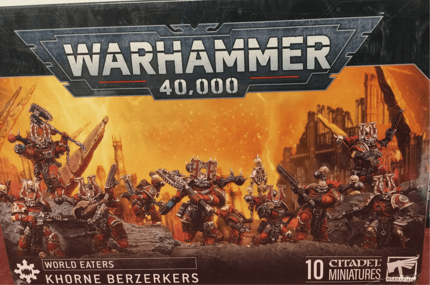 WARHAMMER KHORNE BERZERKERS - WiredVillage Games - WiredVillage Games