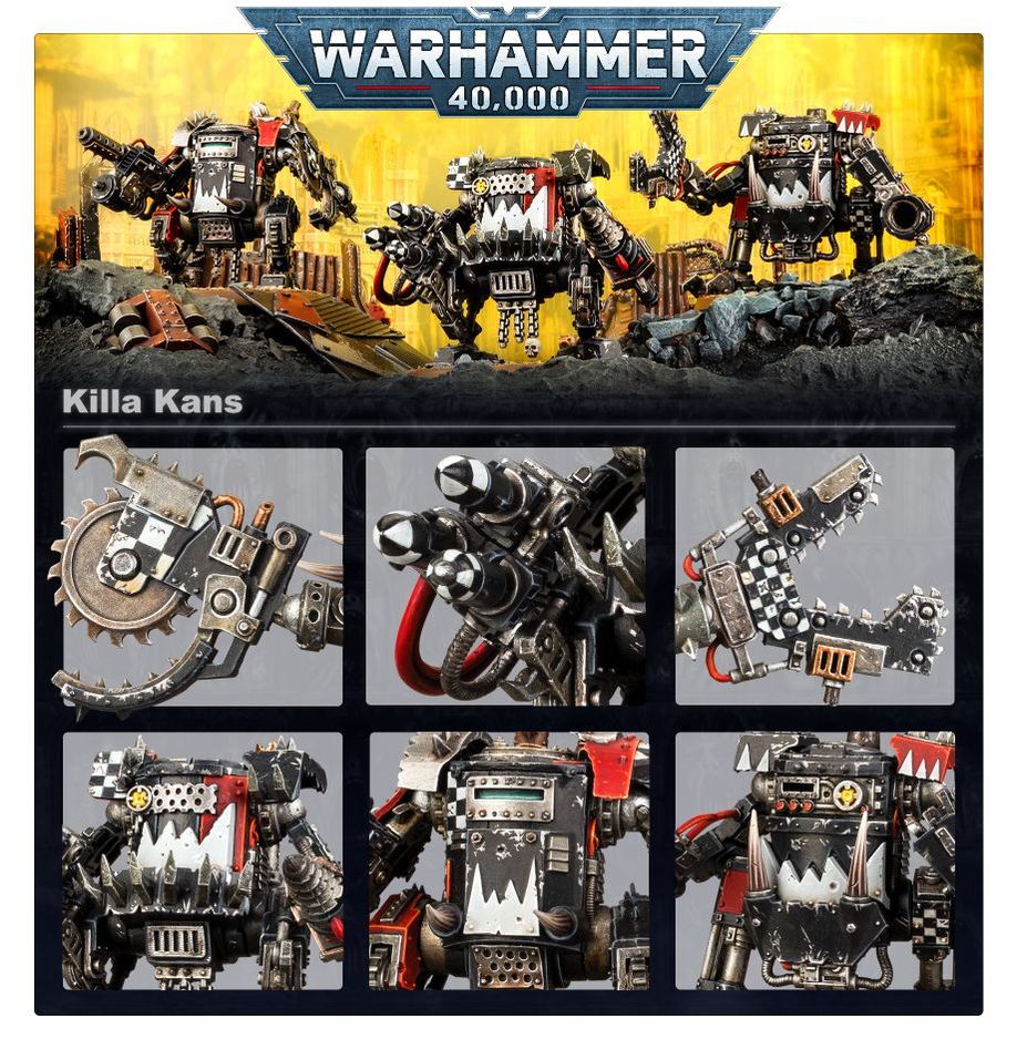 Warhammer: Killa Kans - WiredVillage Games - Games Workshop