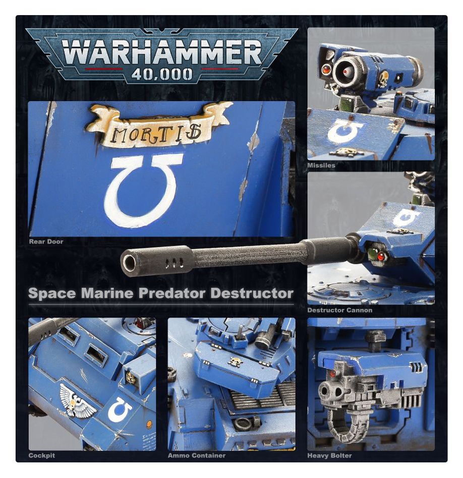 Warhammer Predator - WiredVillage Games - Games Workshop