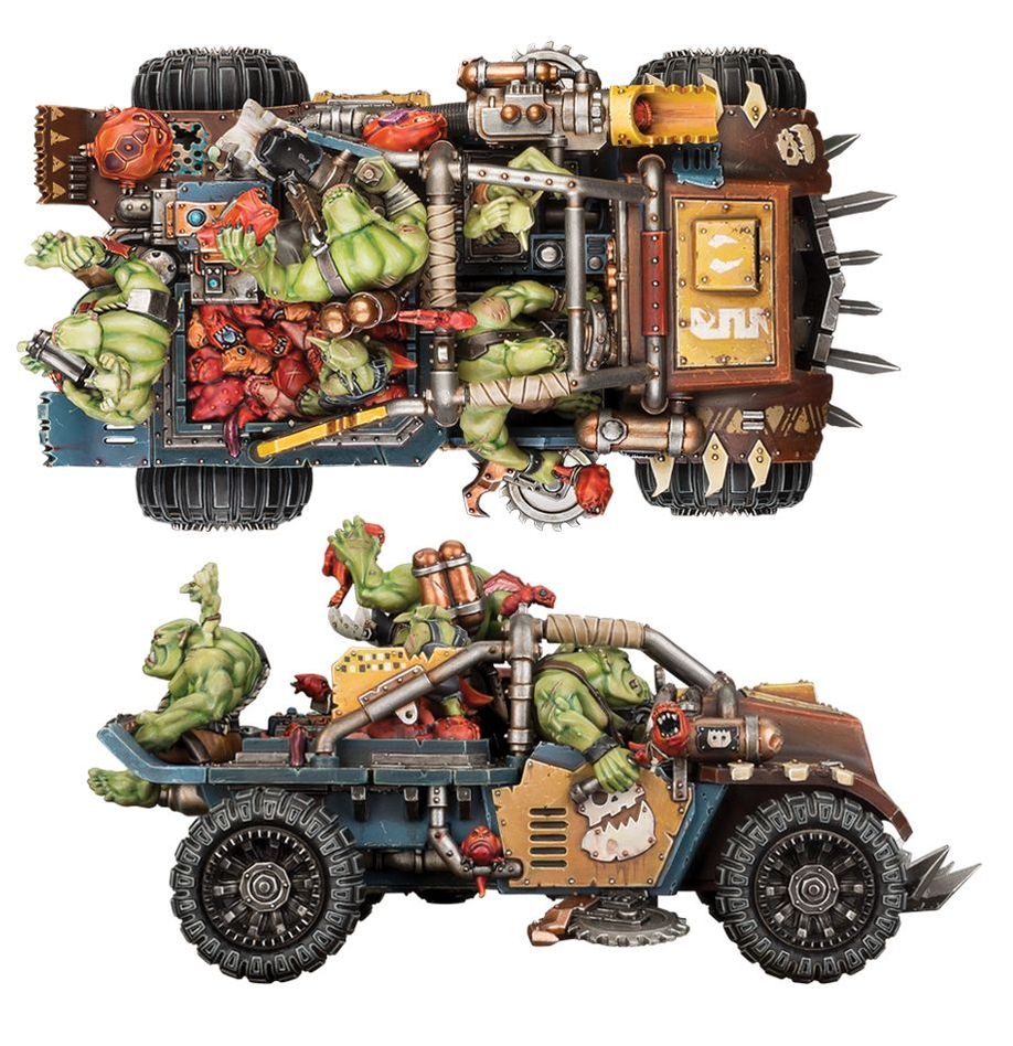 Warhammer: Rukkatrukk Squigbuggy - WiredVillage Games - Games Workshop