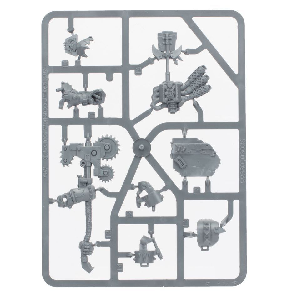 Warhammer: Warboss in Mega Armour - WiredVillage Games - Games Workshop