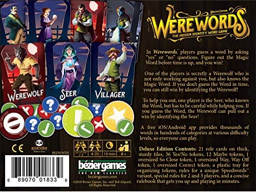 Werewords Deluxe Edition - WiredVillage GamesBezier Games