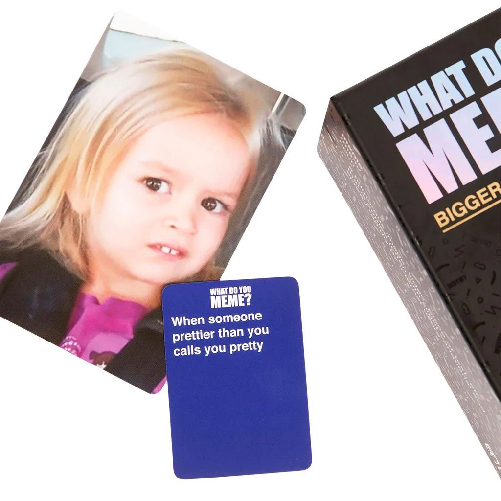 WHAT DO YOU MEME? Bigger Better Edition - WiredVillage GamesRelatable