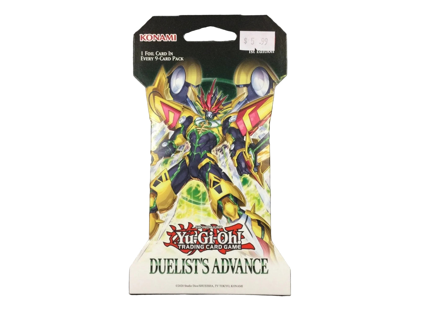 Yu-gi-oh Duelists advantage booster pack - Trading Card