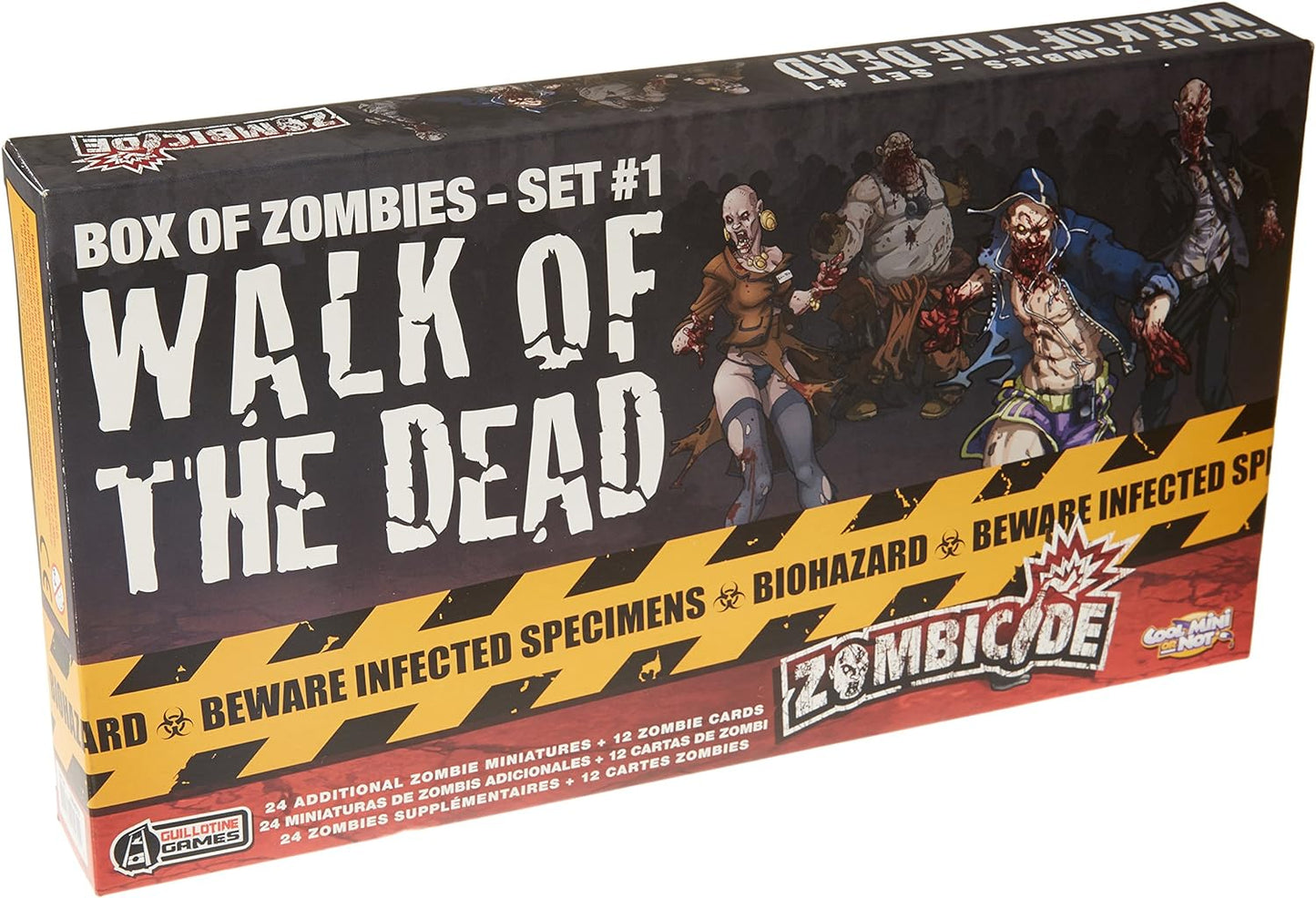 Zombicide: Box of Zombies – Set #1: Walk of The Dead - WiredVillage Games - Wiredvillage Games