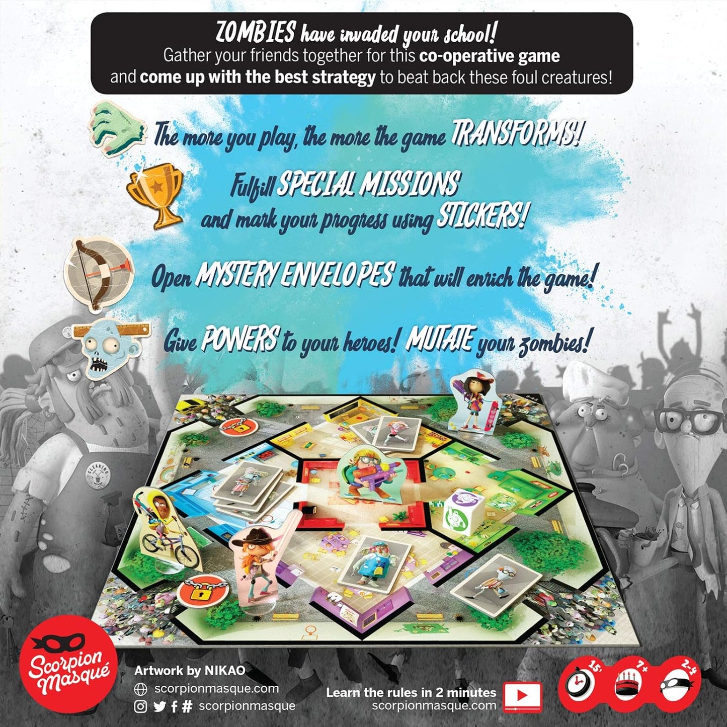Zombie Kidz Evolution - WiredVillage GamesScorpion Masque