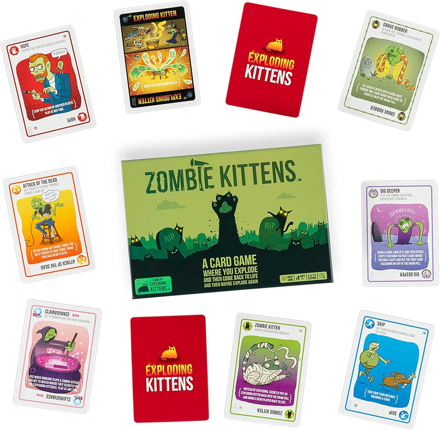 Zombie Kittens - WiredVillage GamesExploding Kittens