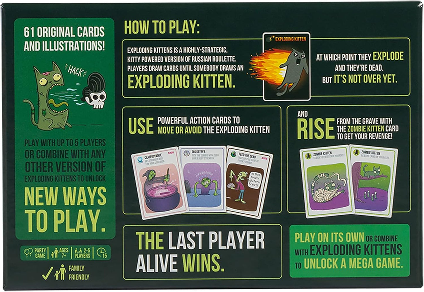 Zombie Kittens - WiredVillage GamesExploding Kittens