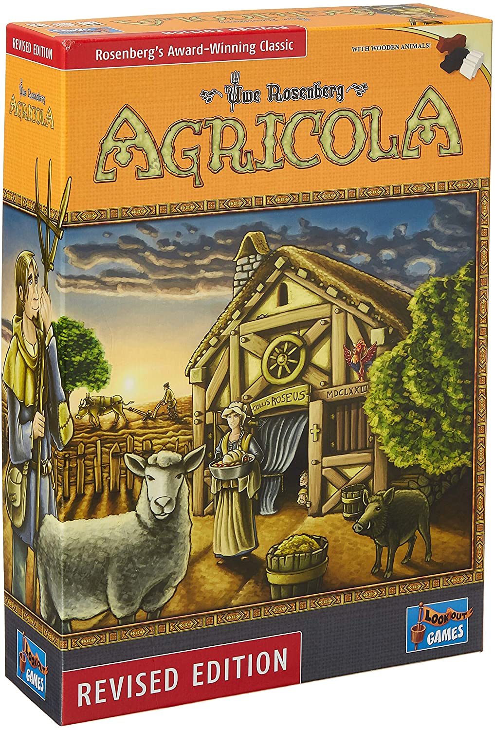 Agricola Board Game - WiredVillage GamesLookout Games
