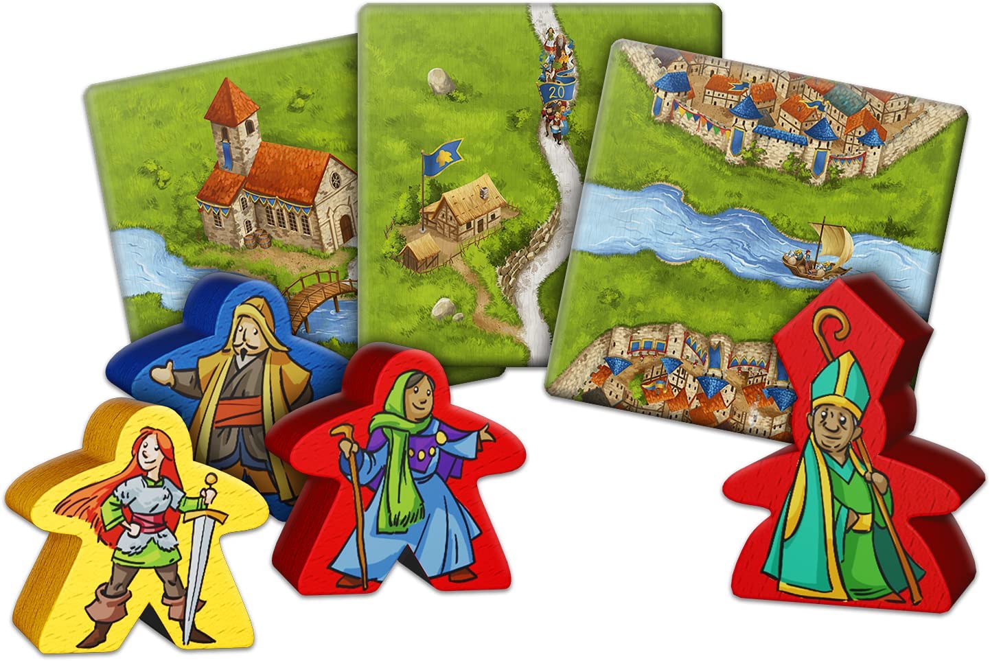 Carcassonne : 20th Anniversary Edition Board Game - WiredVillage GamesZ - Man Games