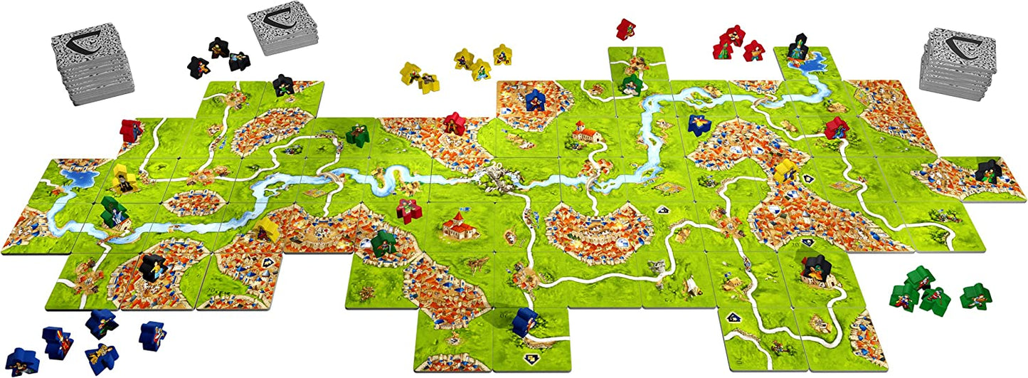 Carcassonne : 20th Anniversary Edition Board Game - WiredVillage GamesZ - Man Games