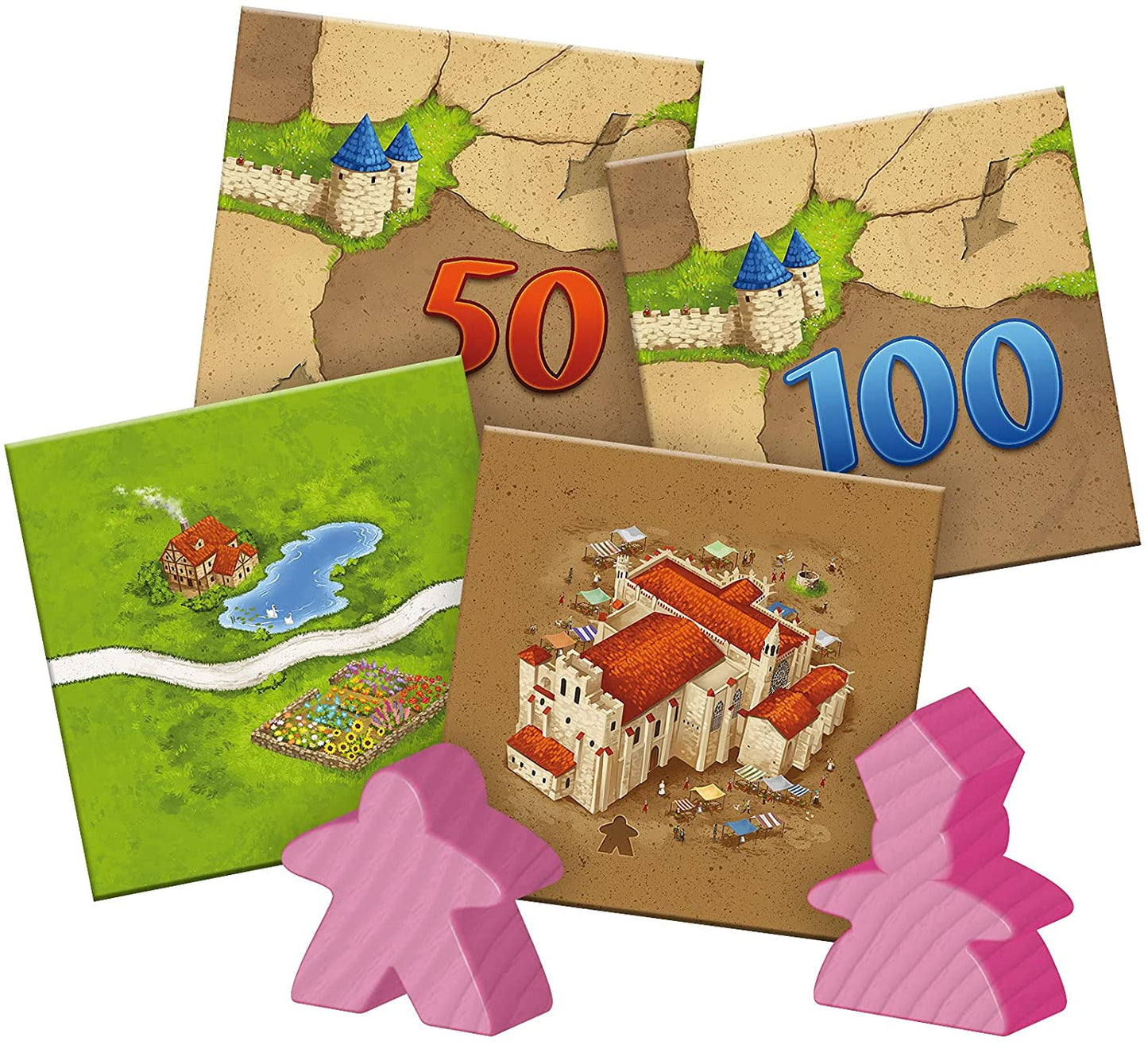 Carcassonne EXPANSION 1 : Inns & Cathedrals - WiredVillage GamesZ - Man Games