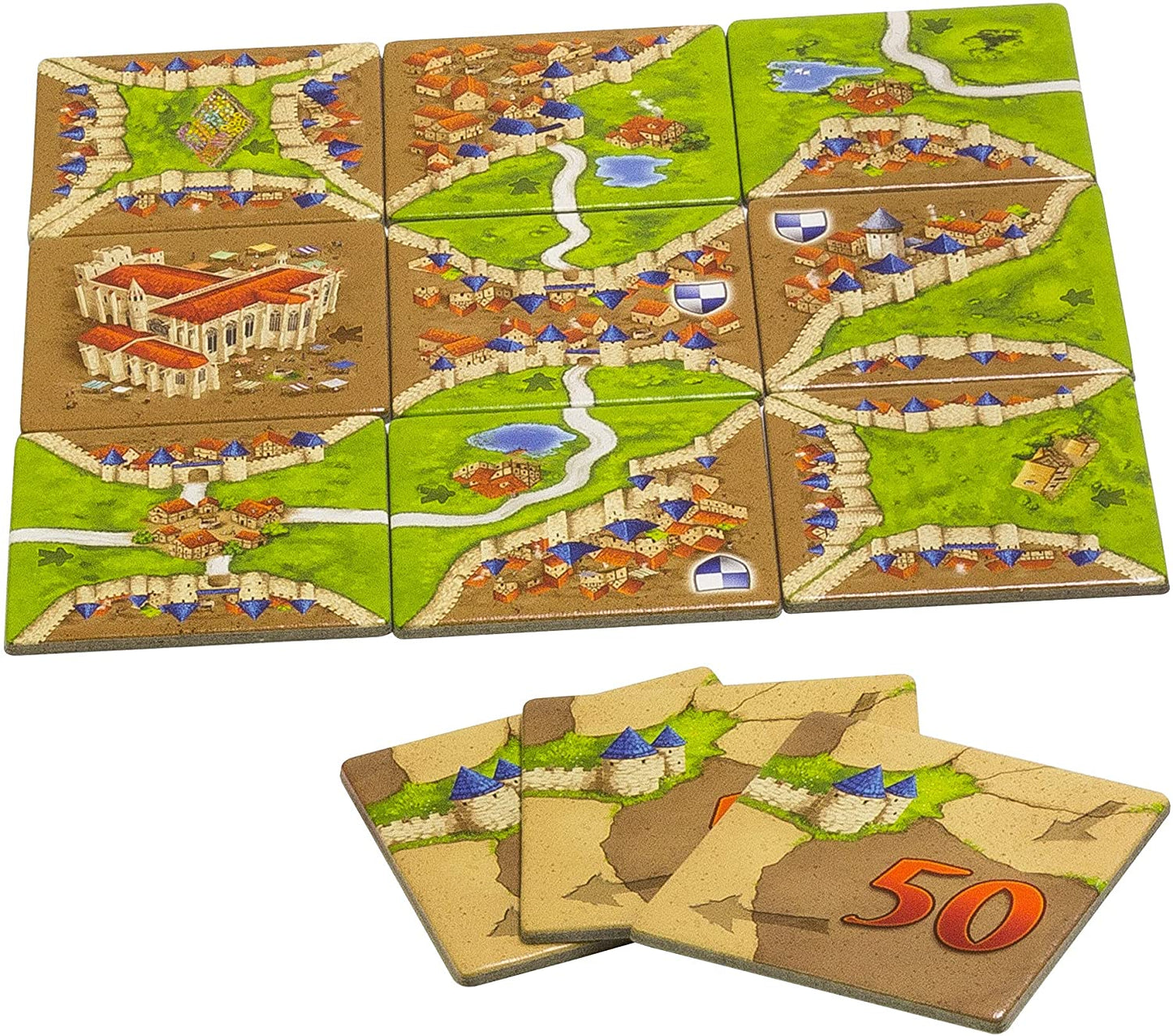 Carcassonne EXPANSION 1 : Inns & Cathedrals - WiredVillage GamesZ - Man Games