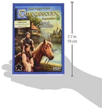 Carcassonne EXPANSION 1 : Inns & Cathedrals - WiredVillage GamesZ - Man Games