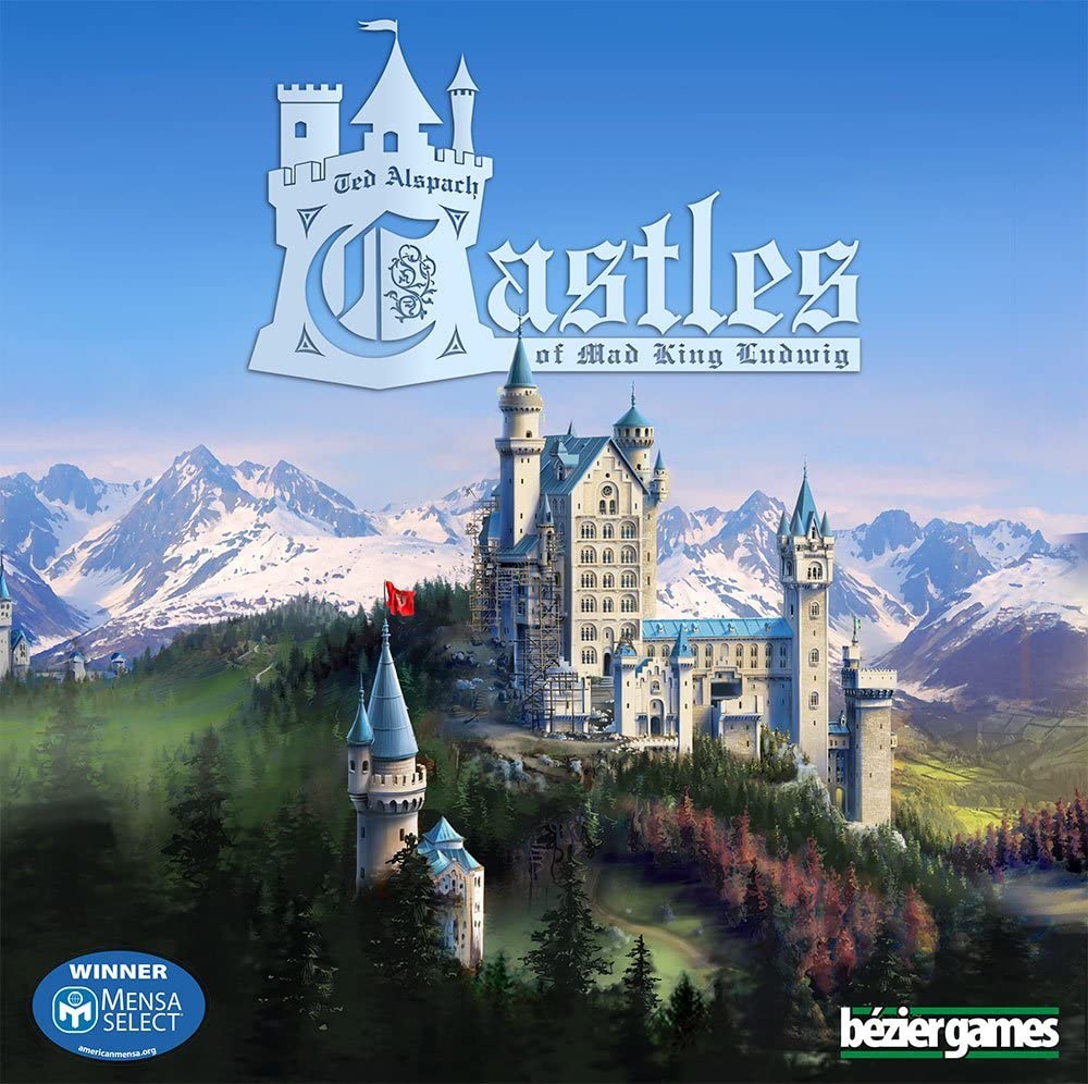 Castles of Mad King Ludwig Board Game - WiredVillage GamesBezier Games