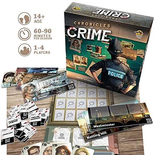 Chronicles of Crime - WiredVillage Games - Lucky Duck Games