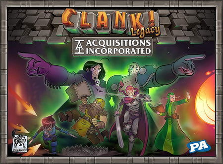 Clank! Legacy : Acquisitions Incorporated Board Game - WiredVillage Games - Renegade Game Studios