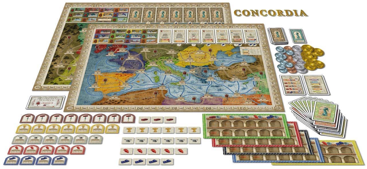 Concordia Board Game - WiredVillage Games - Rio Grande Games