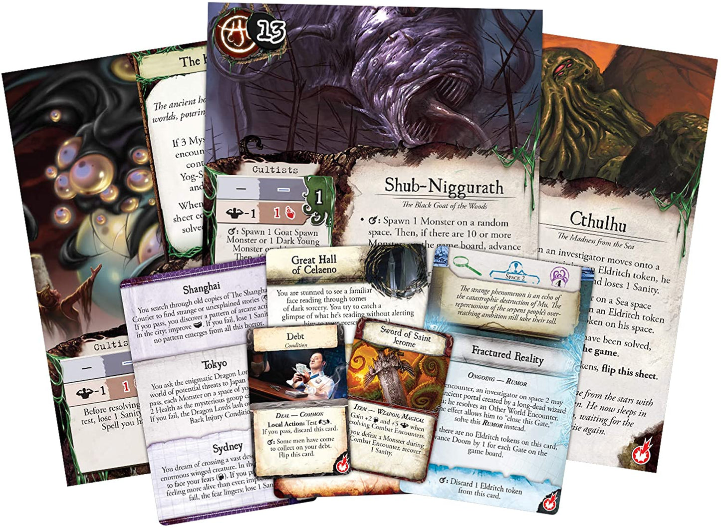 Eldritch Horror Board Game - WiredVillage Games - Fantasy Flight Games