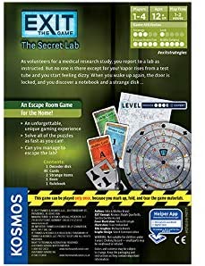 EXIT : The Secret Lab Board Game - WiredVillage Games - Thames & Kosmos