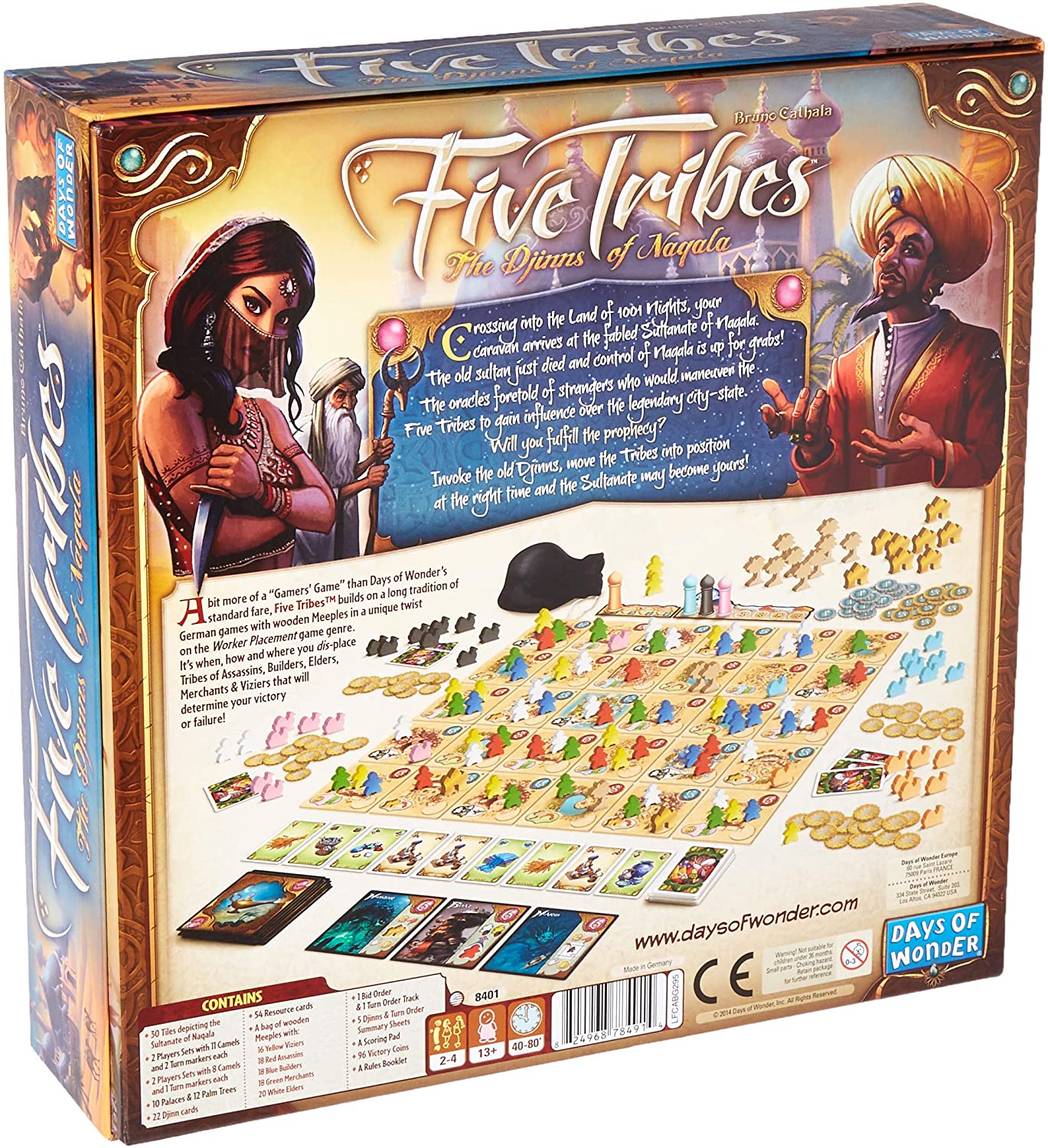 Five Tribes - WiredVillage Games - Days of Wonder