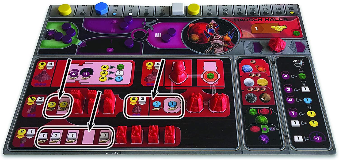Gaia Project Board Game - WiredVillage GamesCapstone Games