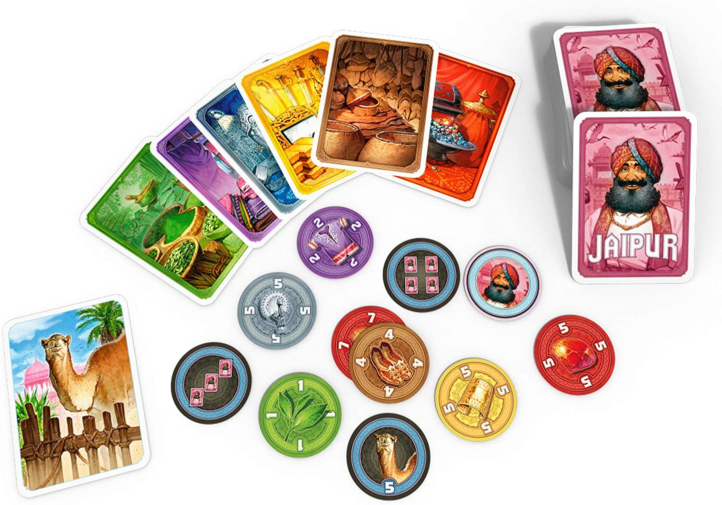 Jaipur (New Edition) Board Game - WiredVillage Games - Space Cowboys