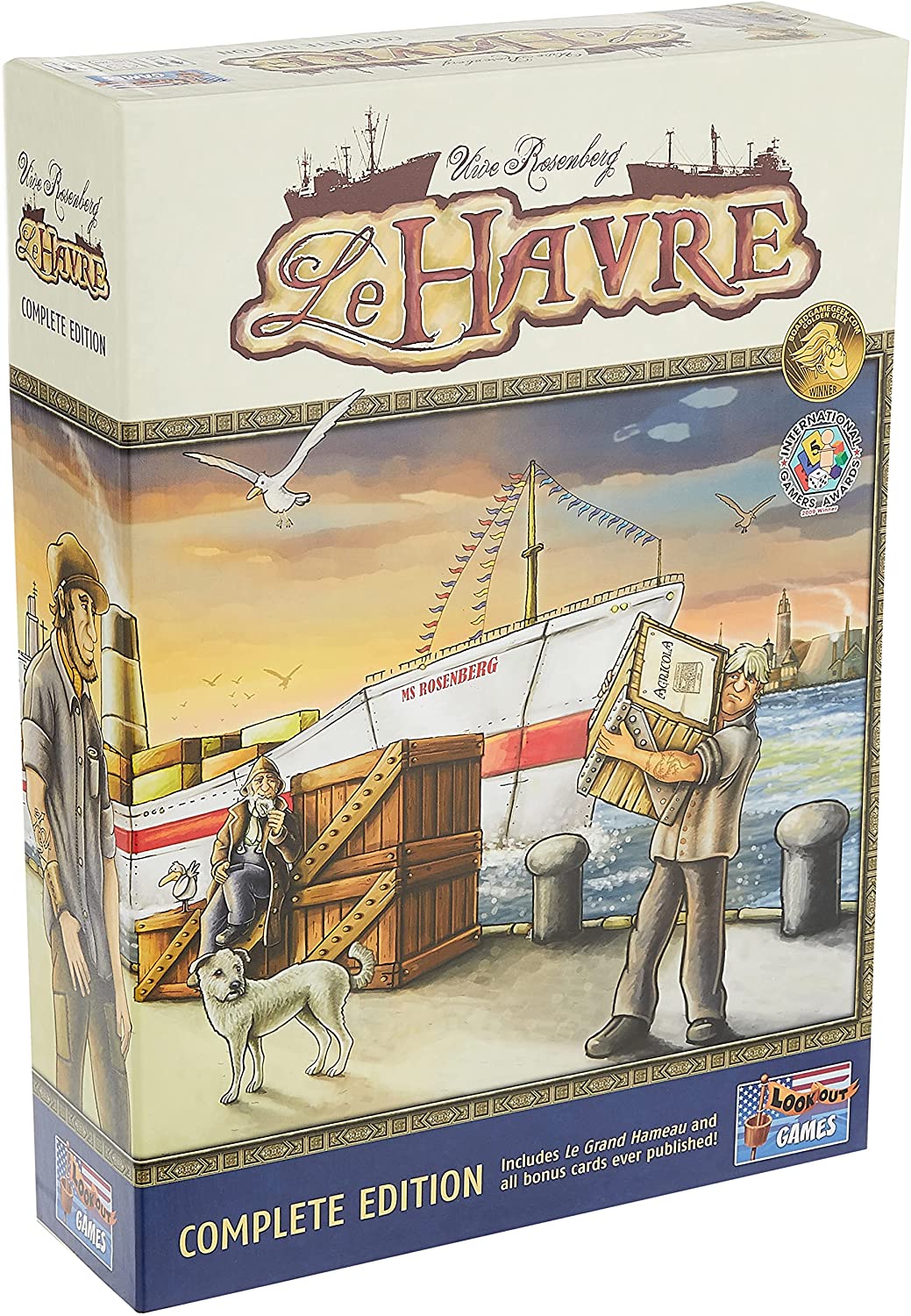 Le Havre Board Game - WiredVillage GamesLookout Games