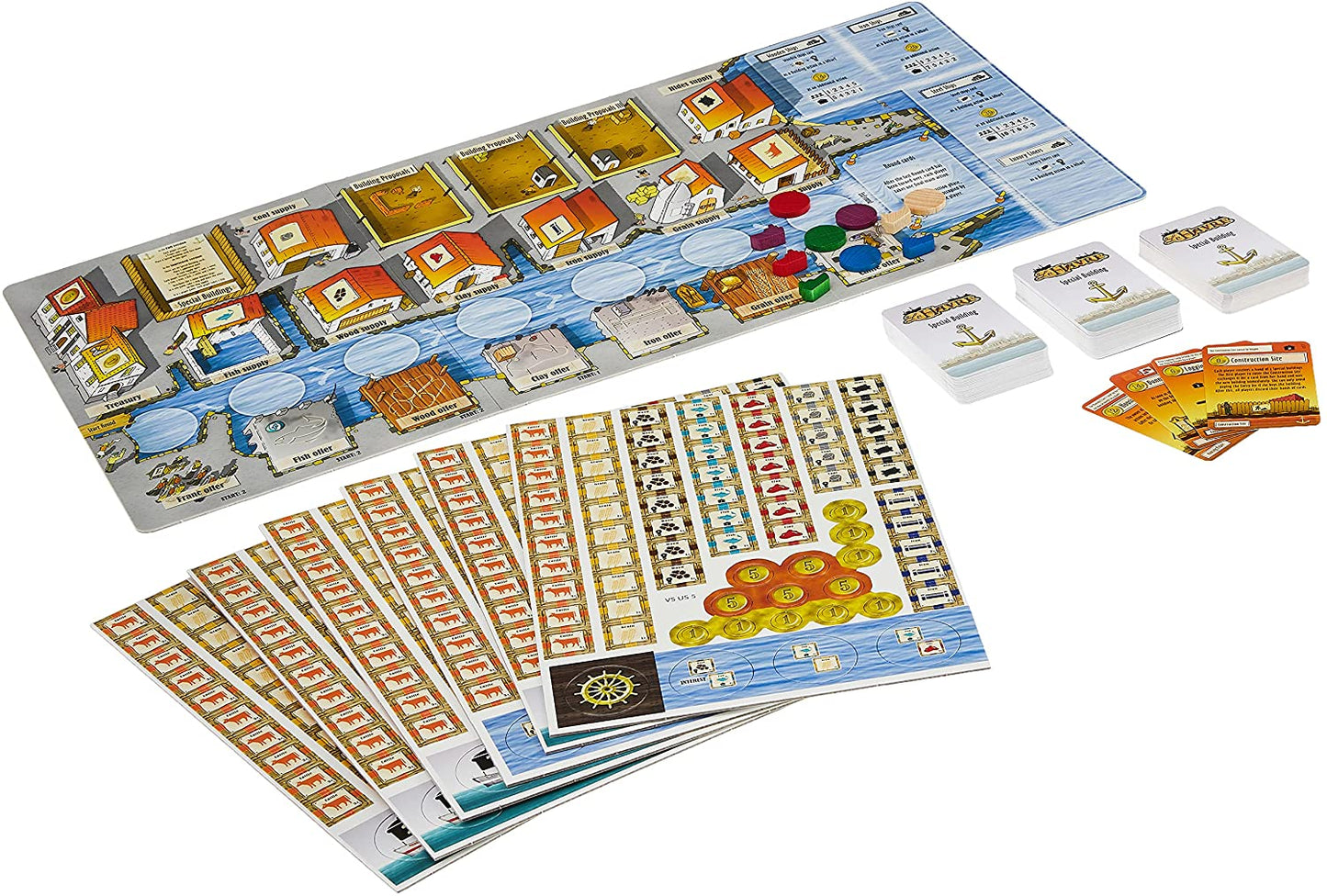 Le Havre Board Game - WiredVillage GamesLookout Games