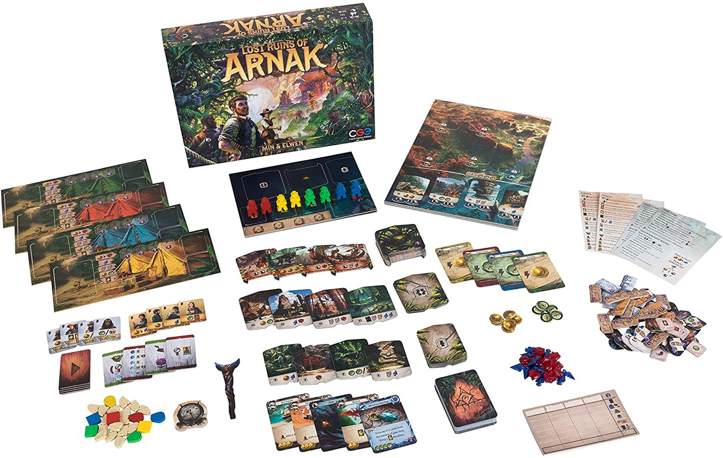 Lost Ruins of Arnak Board Game - WiredVillage GamesCzech Games Edition