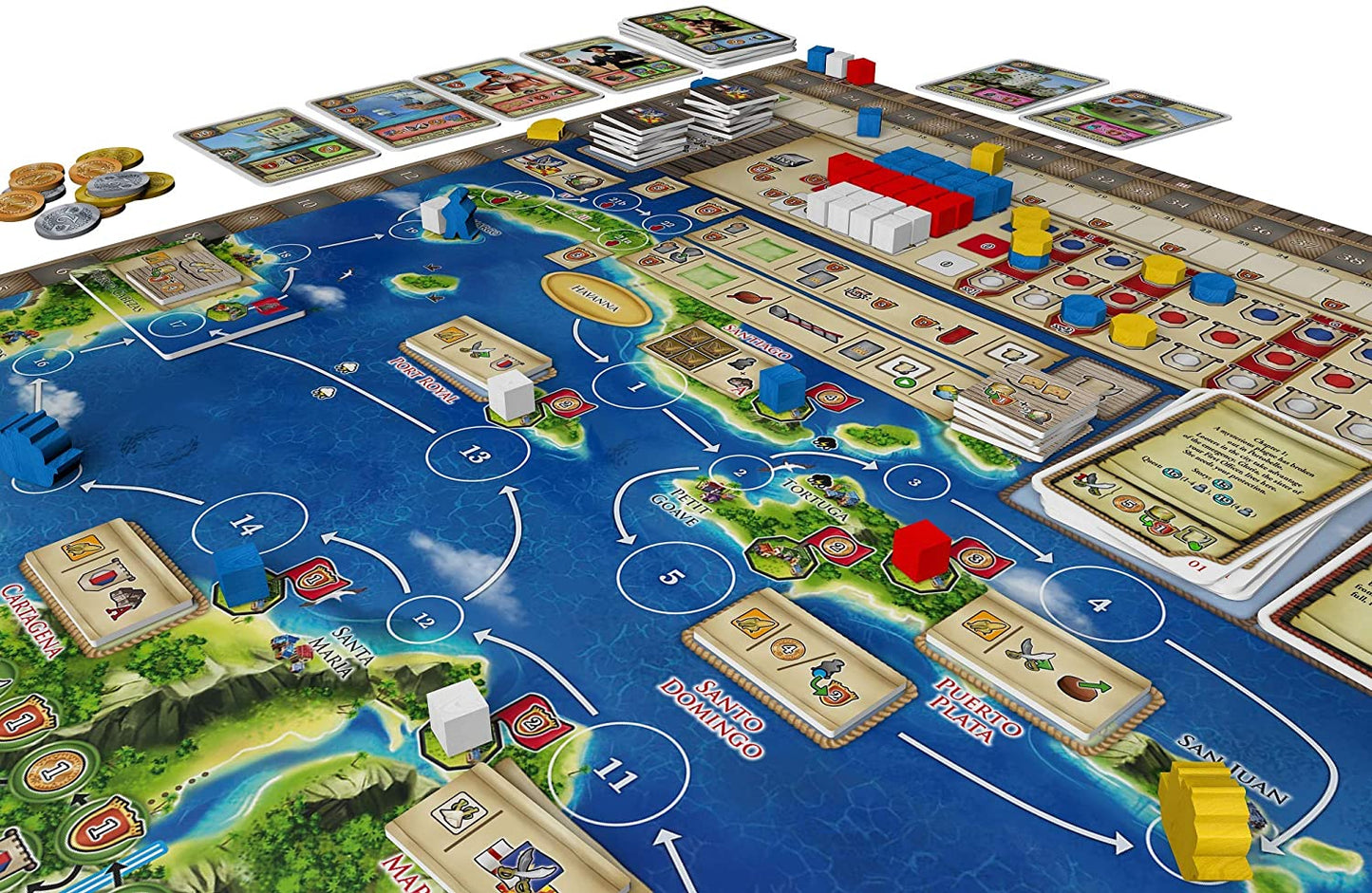 Maracaibo Board Game - WiredVillage Games - Capstone Games