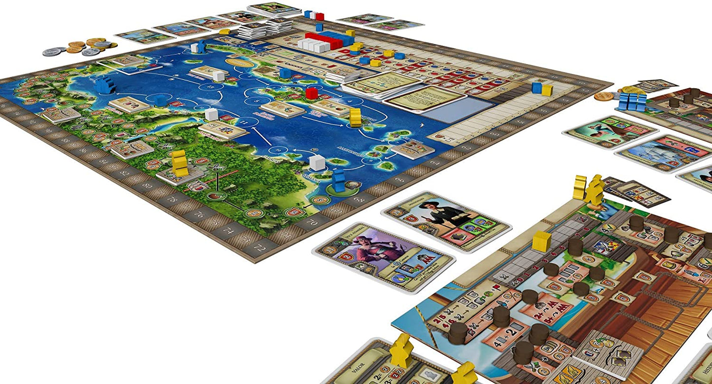 Maracaibo Board Game - WiredVillage Games - Capstone Games