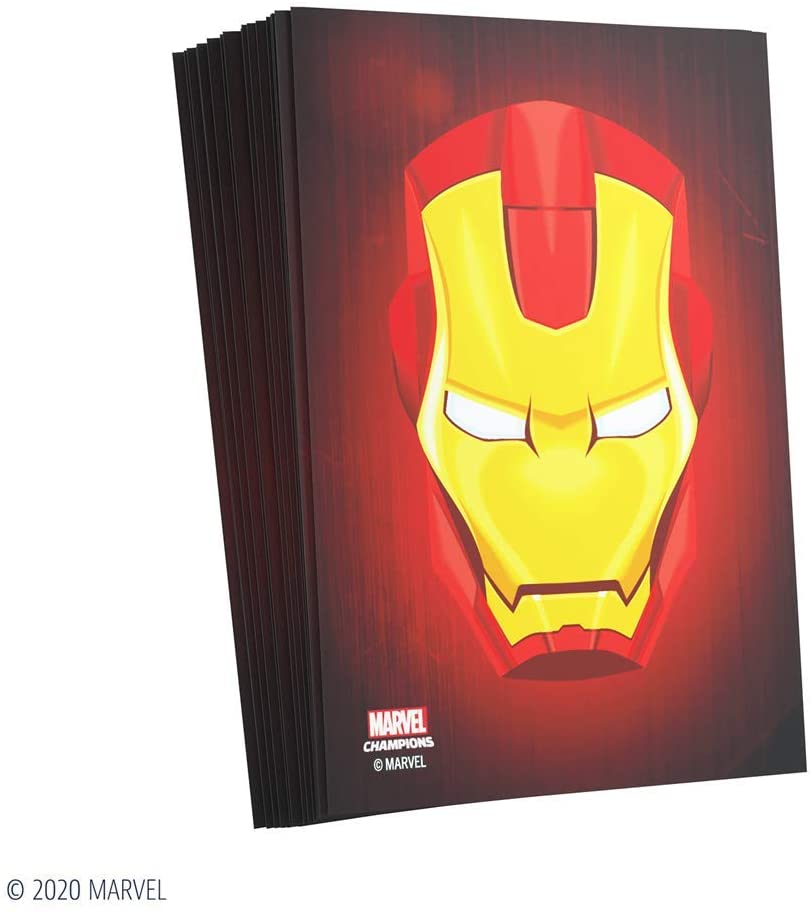 Marvel Art Sleeves: Iron Man - WiredVillage Games - Gamegenic