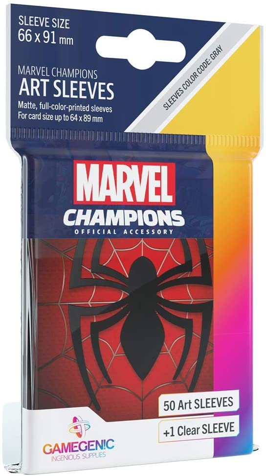 Marvel Art Sleeves: Spider - Man - WiredVillage Games - Gamegenic