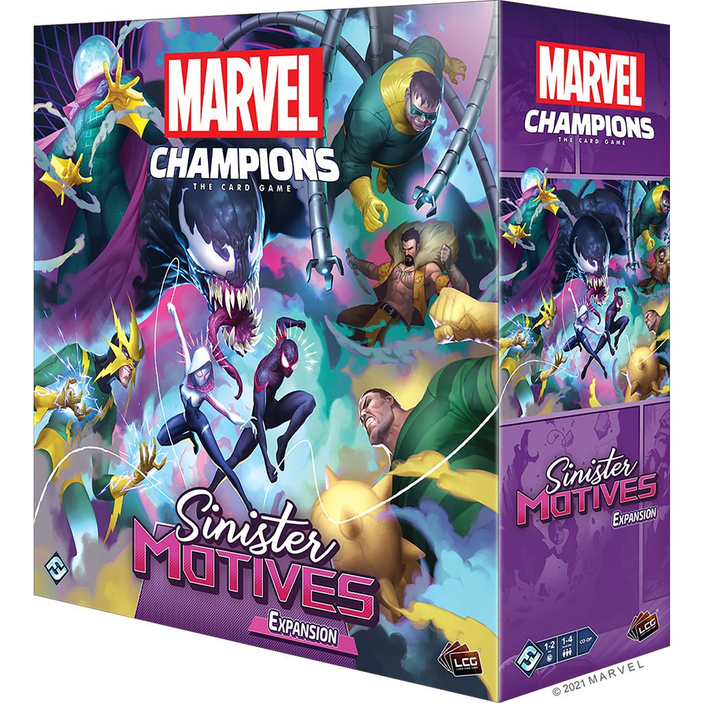 MARVEL CHAMPIONS: SINISTER MOTIVES EXPANSION - WiredVillage Games - Fantasy Flight Games