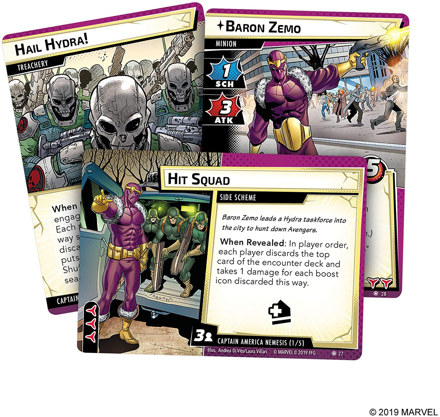 Marvel Champions The Card Game - Captain America Hero - WiredVillage Games - Fantasy Flight Games