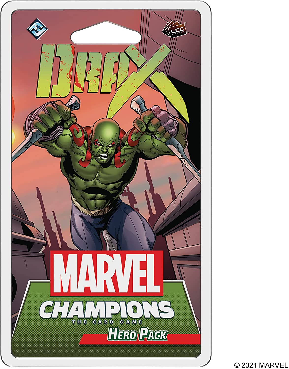 Marvel Champions The Card Game Drax HERO PACK - WiredVillage Games - Fantasy Flight Games