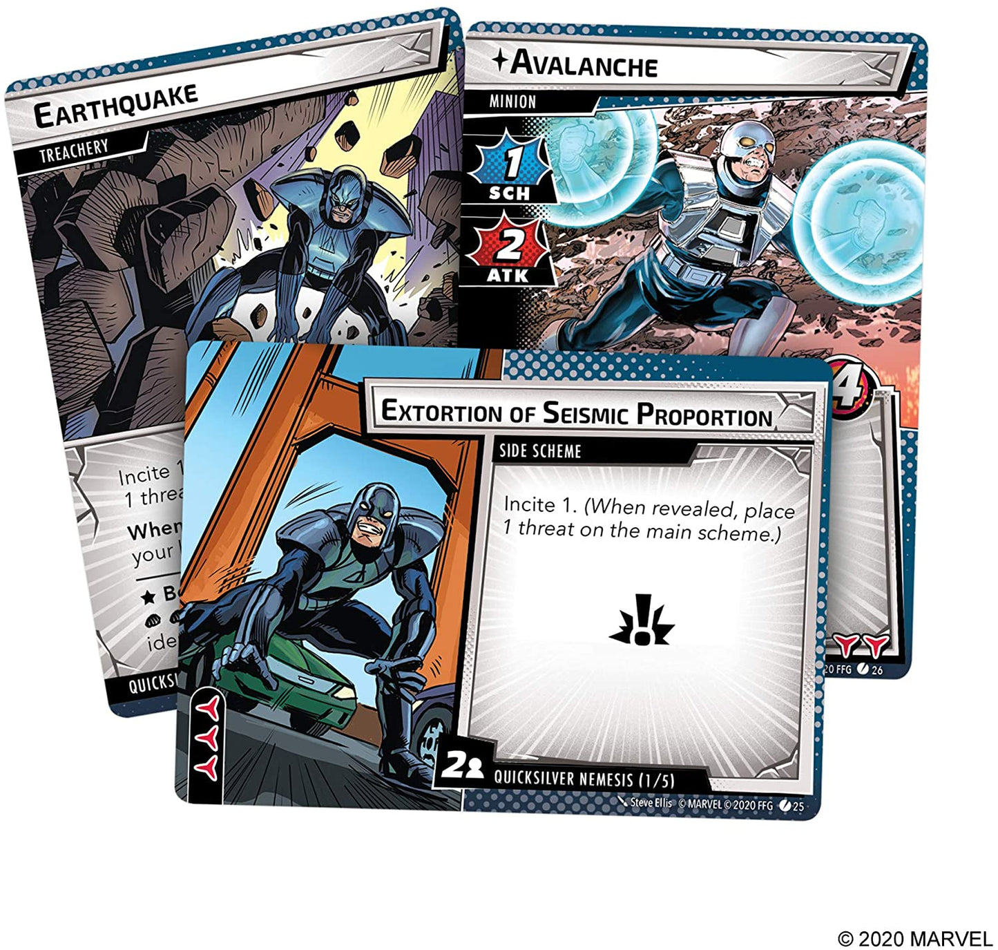 Marvel Champions The Card Game - Quicksilver Hero - WiredVillage GamesFantasy Flight Games
