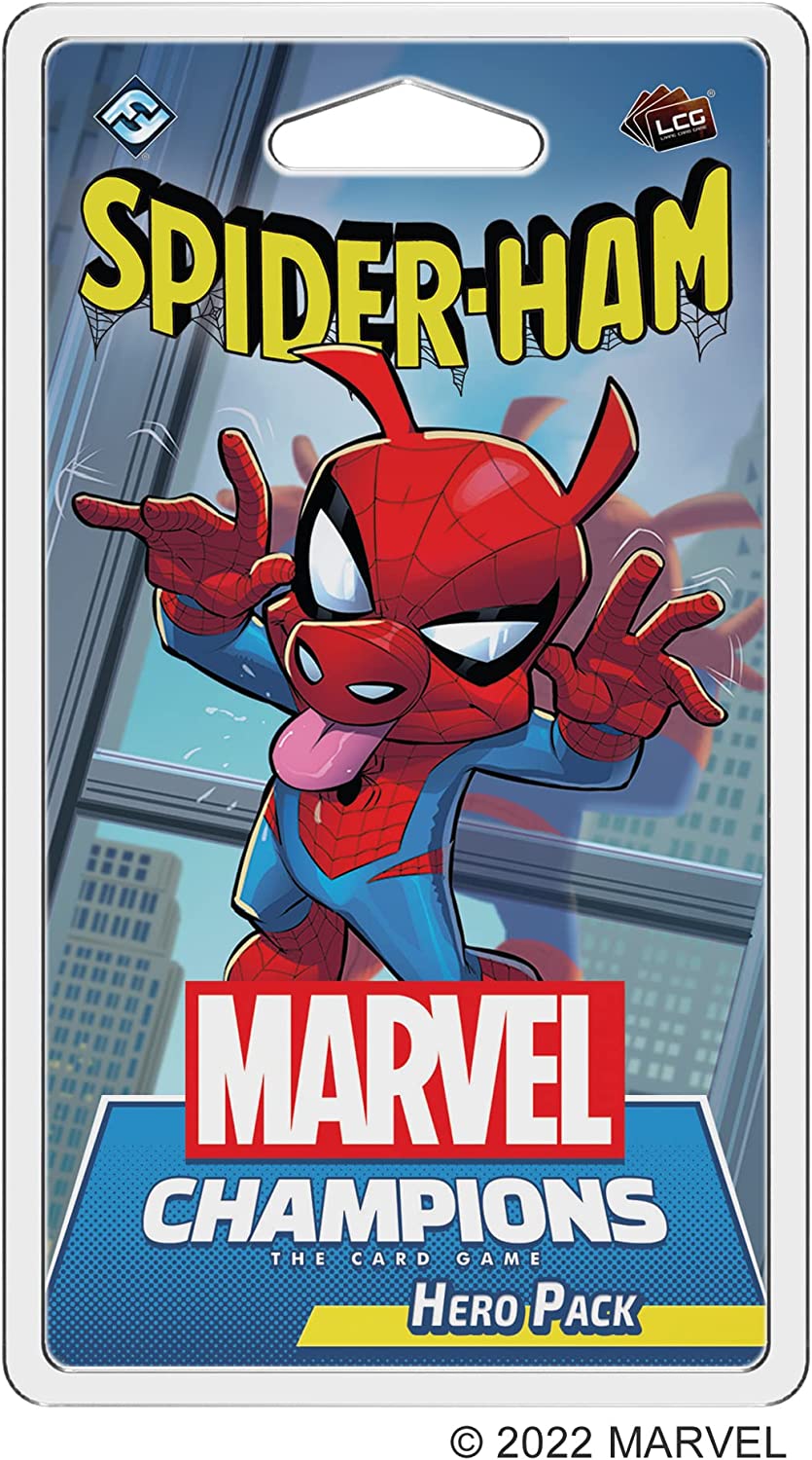 Marvel Champions The Card Game Spider - Ham Hero Pack - WiredVillage Games - Fantasy Flight Games
