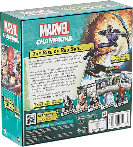 Marvel Champions The Card Game - The Rise of Red Skull - WiredVillage Games - Fantasy Flight Games