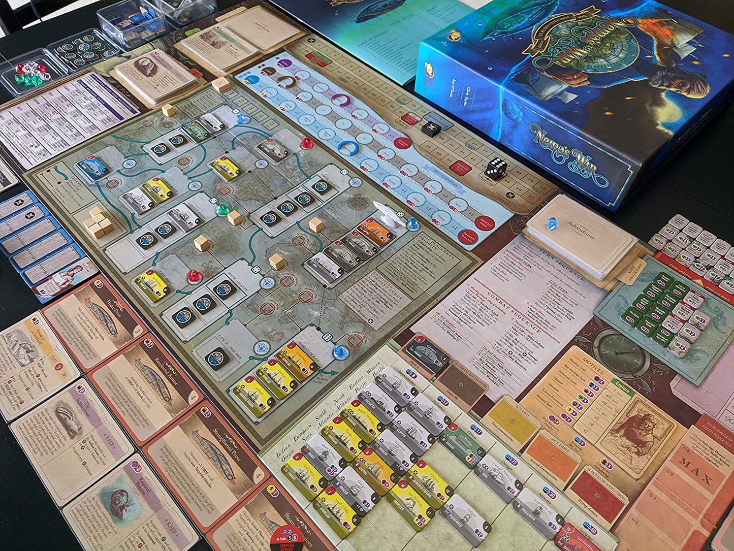 Nemos War Board Game (Second Edition) - WiredVillage Games - Game Salute