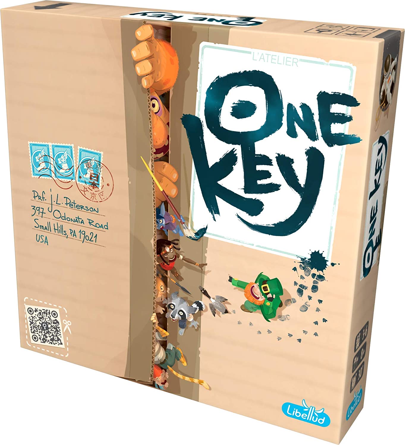 One Key Card Game - WiredVillage Games - Libellud