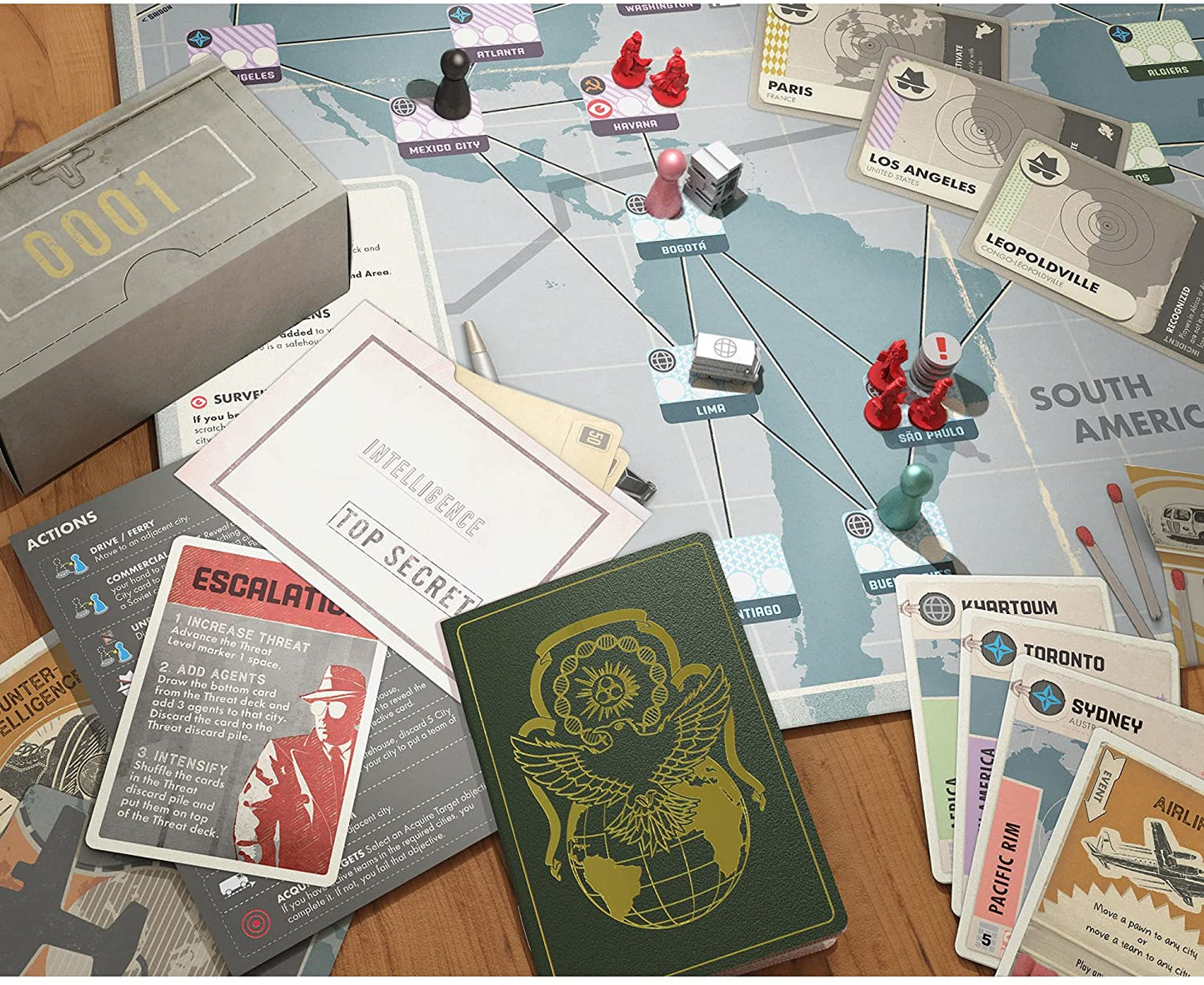 Pandemic Legacy Season 0 Board Game - WiredVillage Games - Z - Man Games