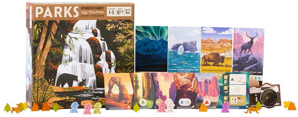 Parks Board Game - WiredVillage GamesKeymaster Games