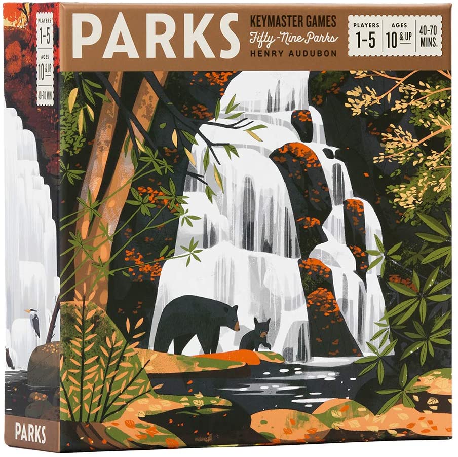 Parks Board Game - WiredVillage GamesKeymaster Games