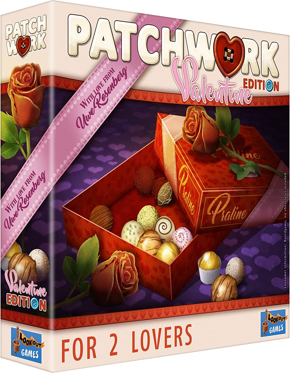 PATCHWORK - VALENTINE EDITION - WiredVillage Games - Wiredvillage Games