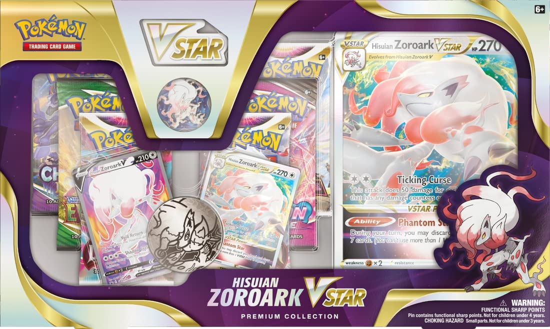 POKEMON HISUIAN ZOROARK VSTAR PREMIUM COLLECTION - WiredVillage Games - The Pokémon Company